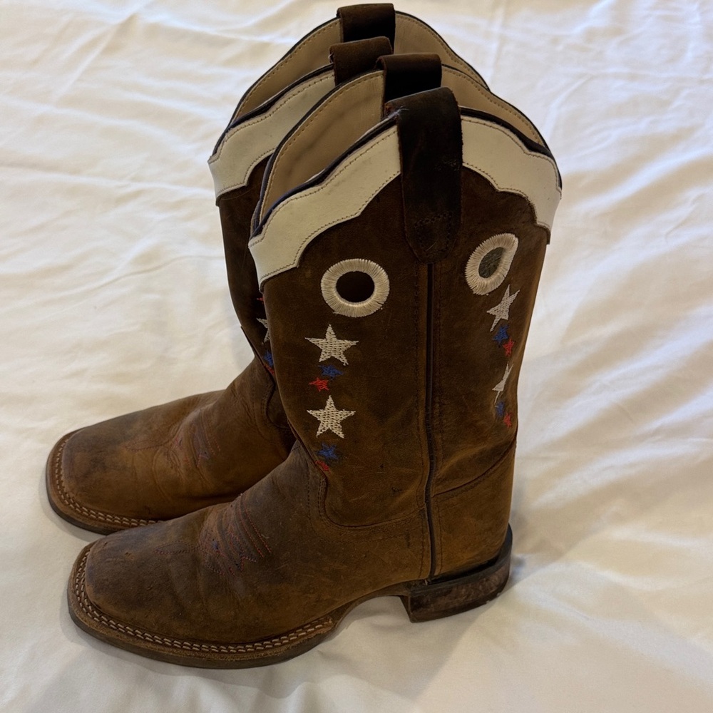 Old West Western Boots Size 3